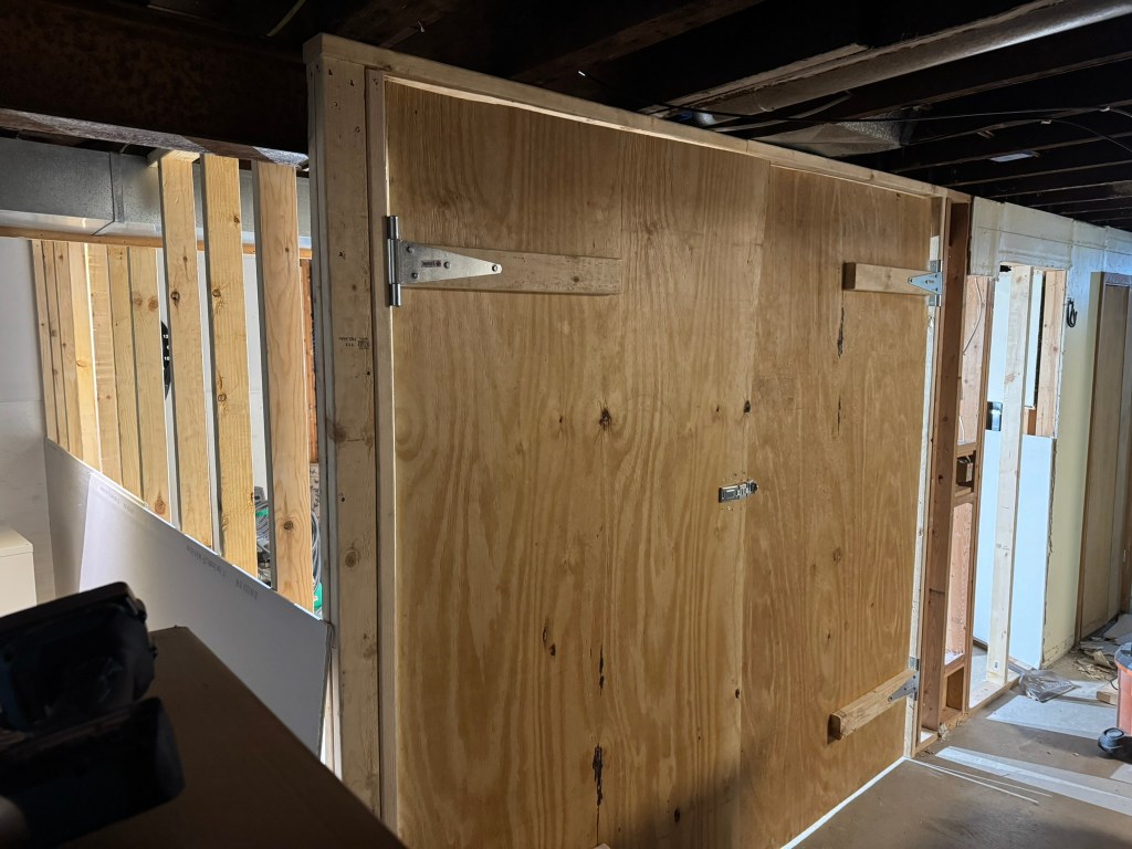 Locking Basement Storage